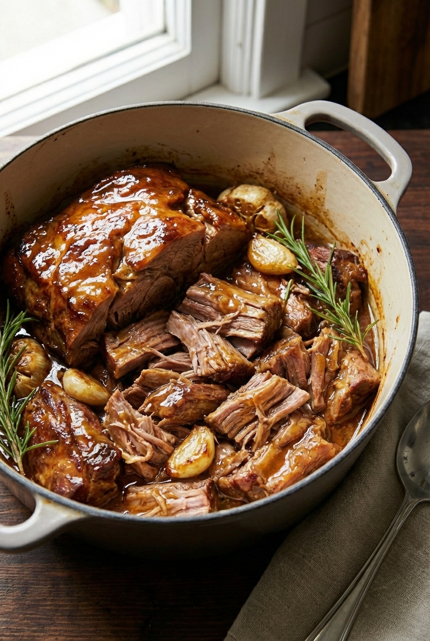 Silky Savory Pork Shoulder