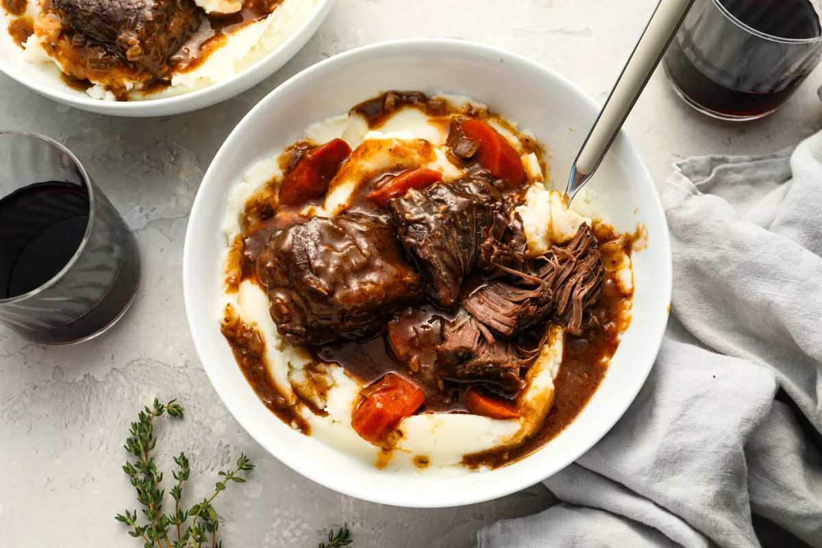 Oven Braised Beef Short Ribs