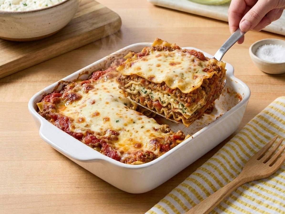 Lasagna With Cottage Cheese