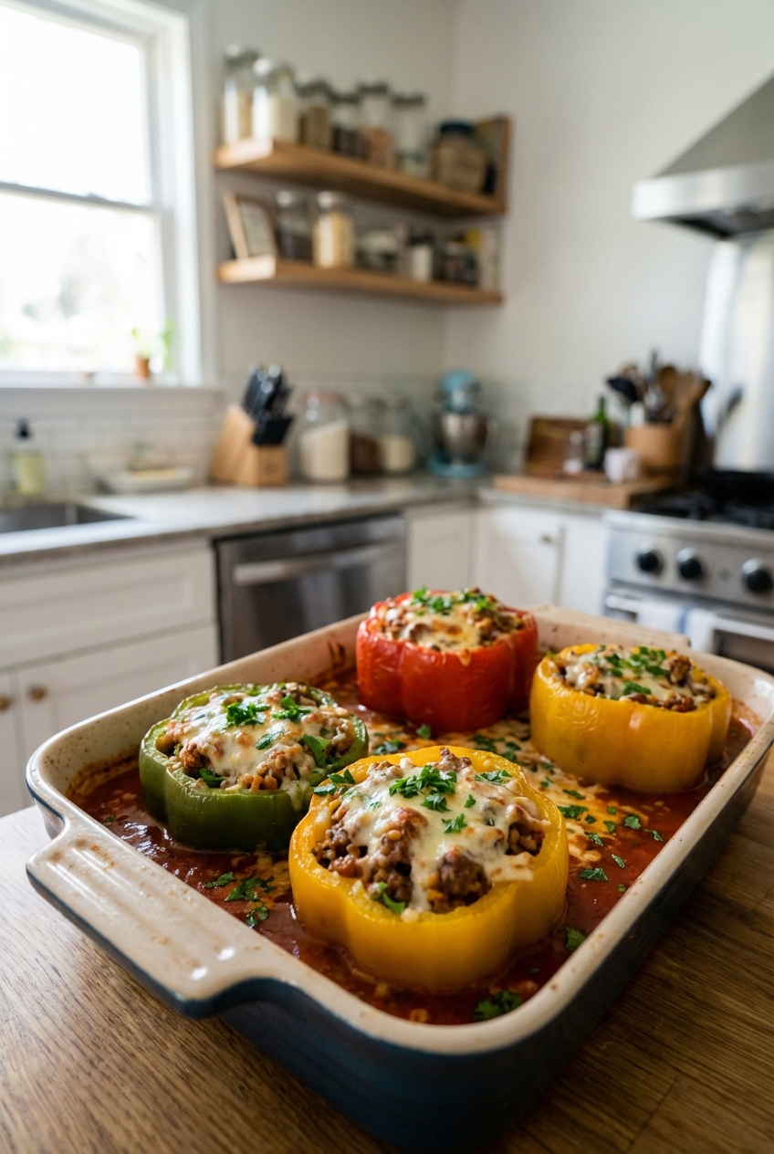 Classic Stuffed Bell Peppers