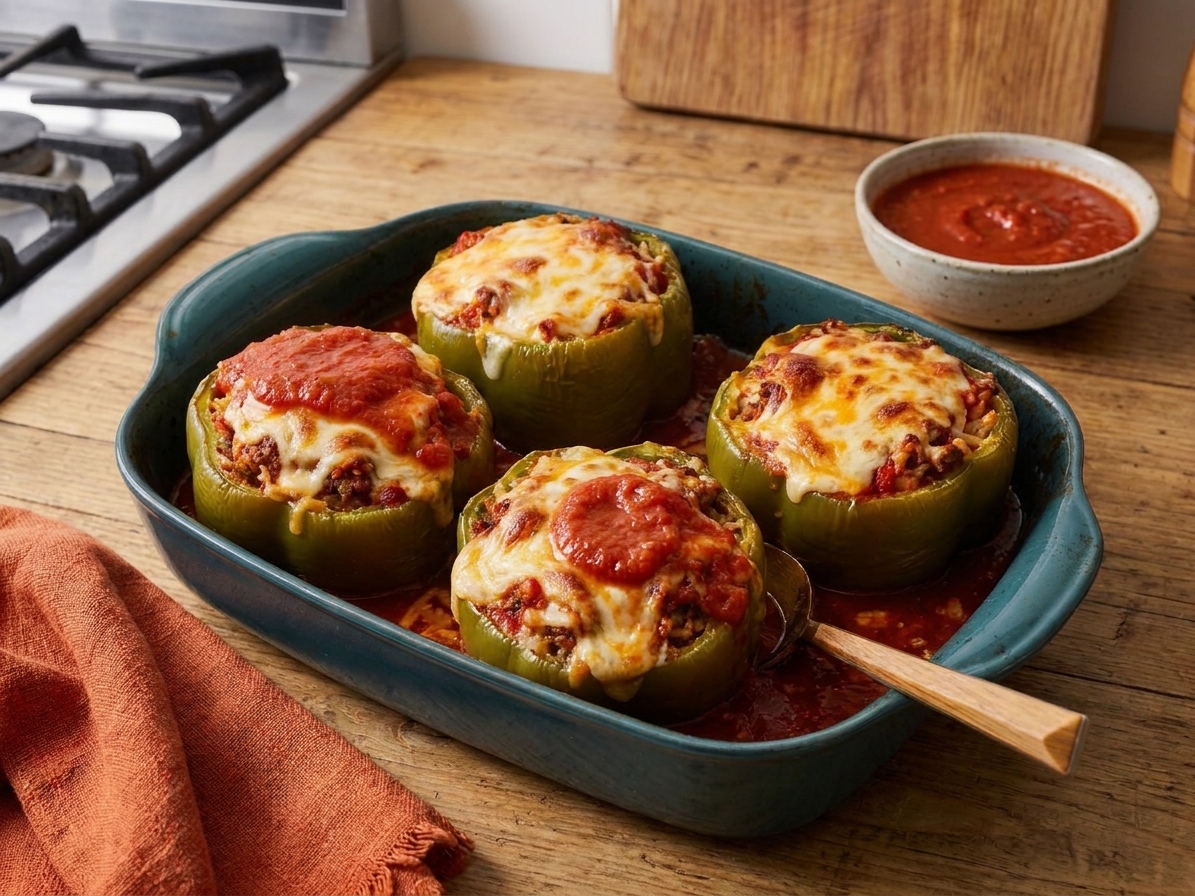 Stuffed Green Peppers