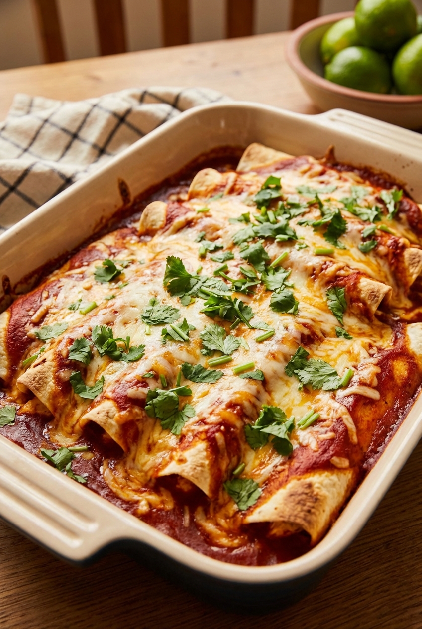 Best Cheesy Enchiladas