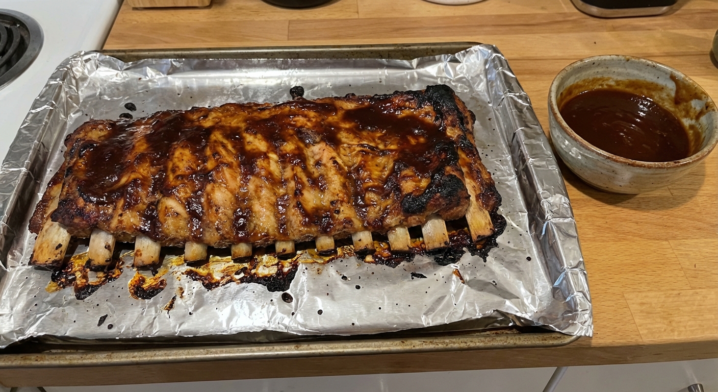 Tender Oven-Baked Pork Ribs