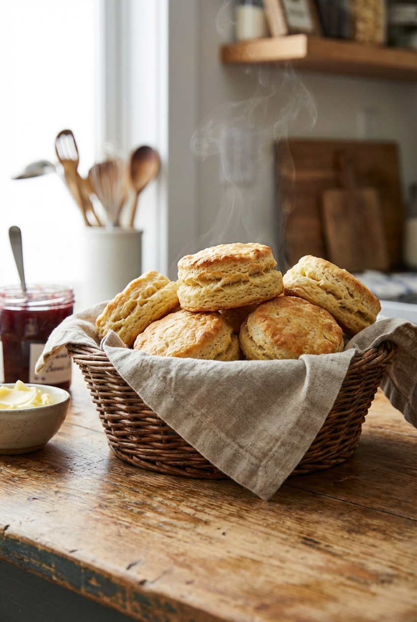 Festive Easy Cream Biscuits