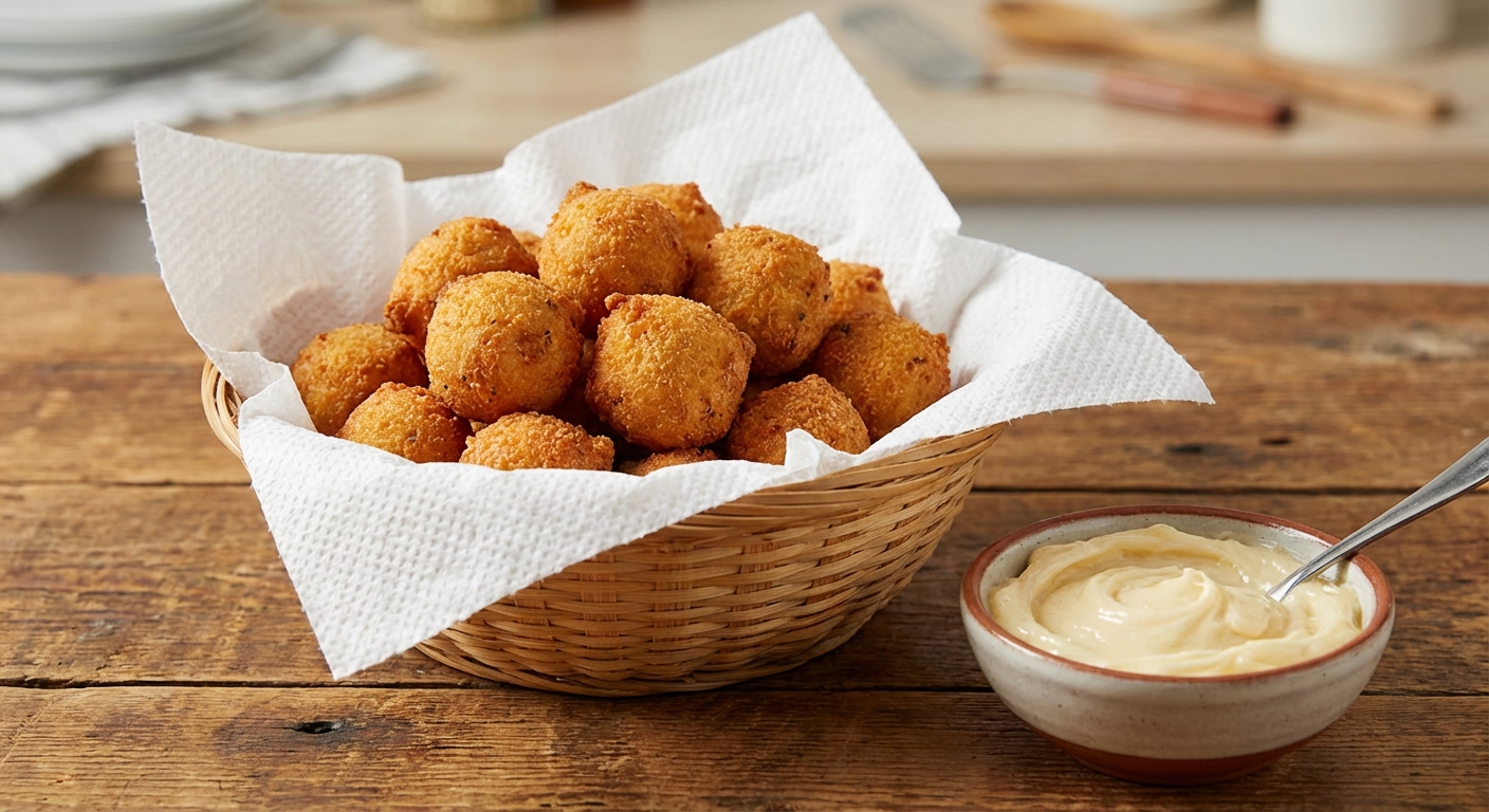Traditional-Style Hush Puppies (Spiced and Aromatic)