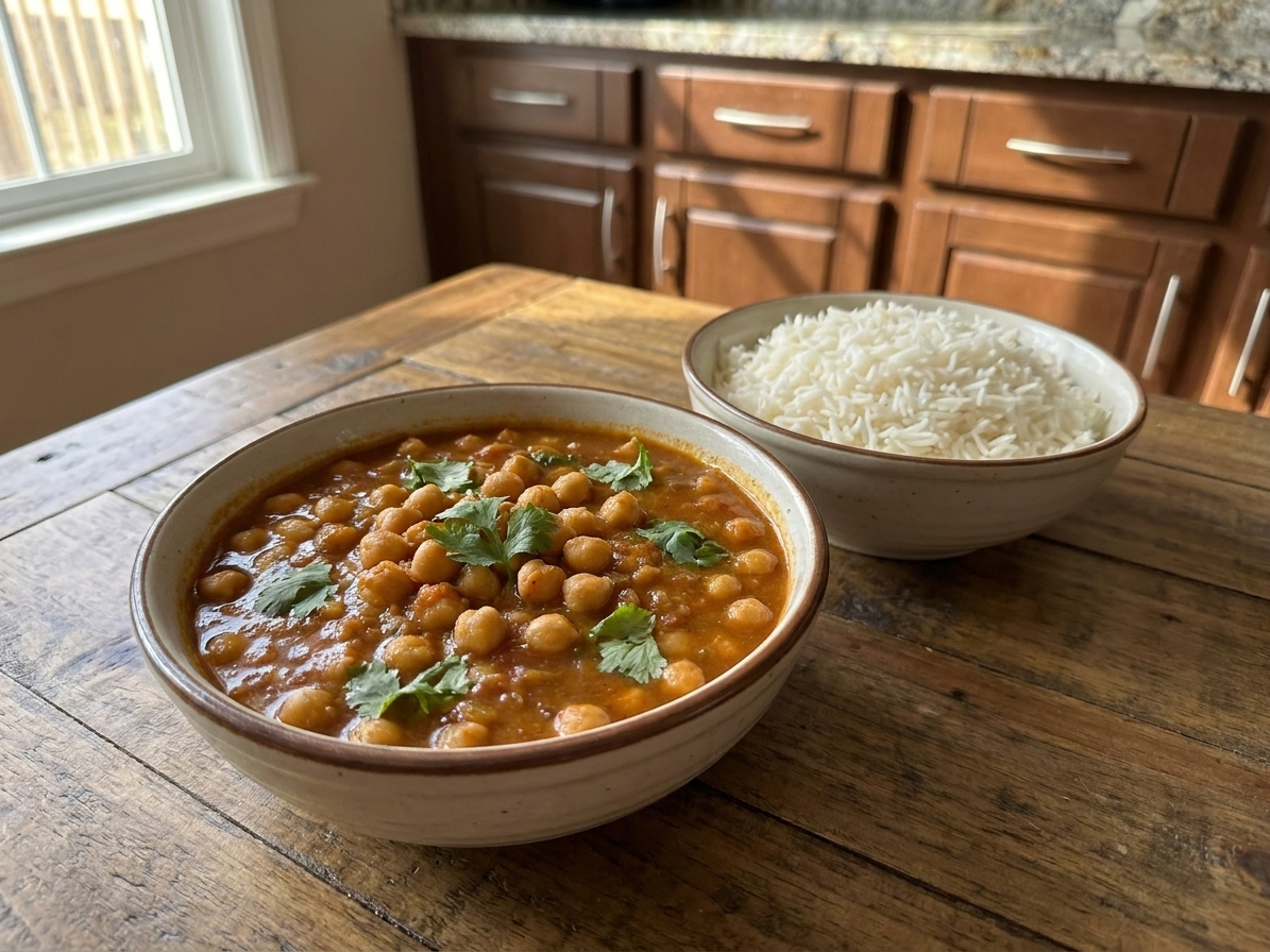 Cozy Chana Curry
