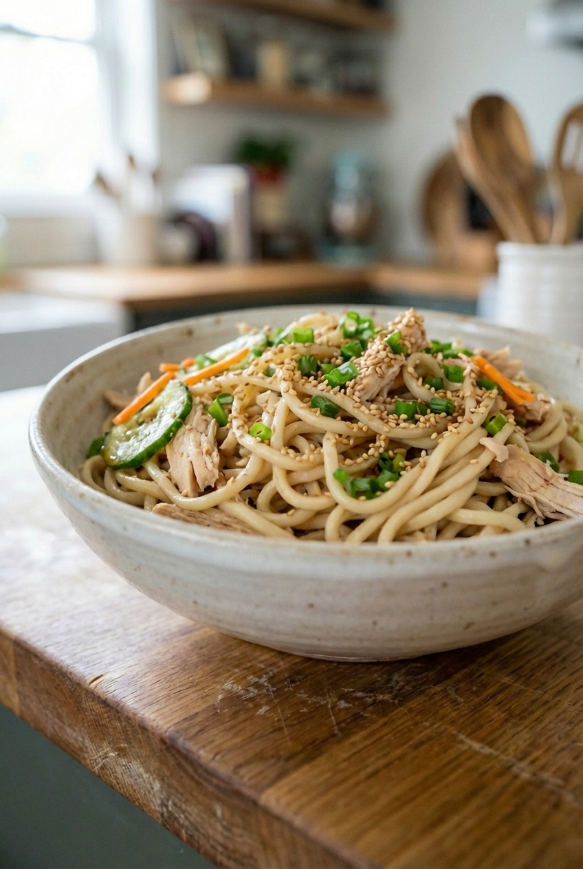 Bright Chicken Lo Mein (Chilled)