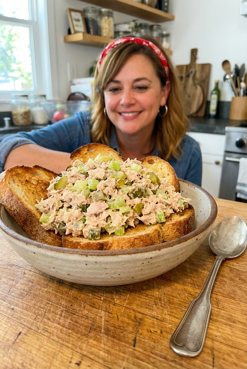 Hearty & Crunchy Tuna Salad