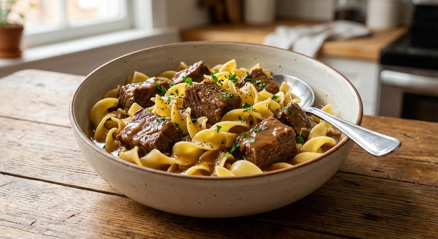 Classic Beef and Noodles