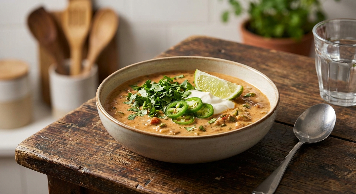 Festive Texas Chili (Light & Creamy)