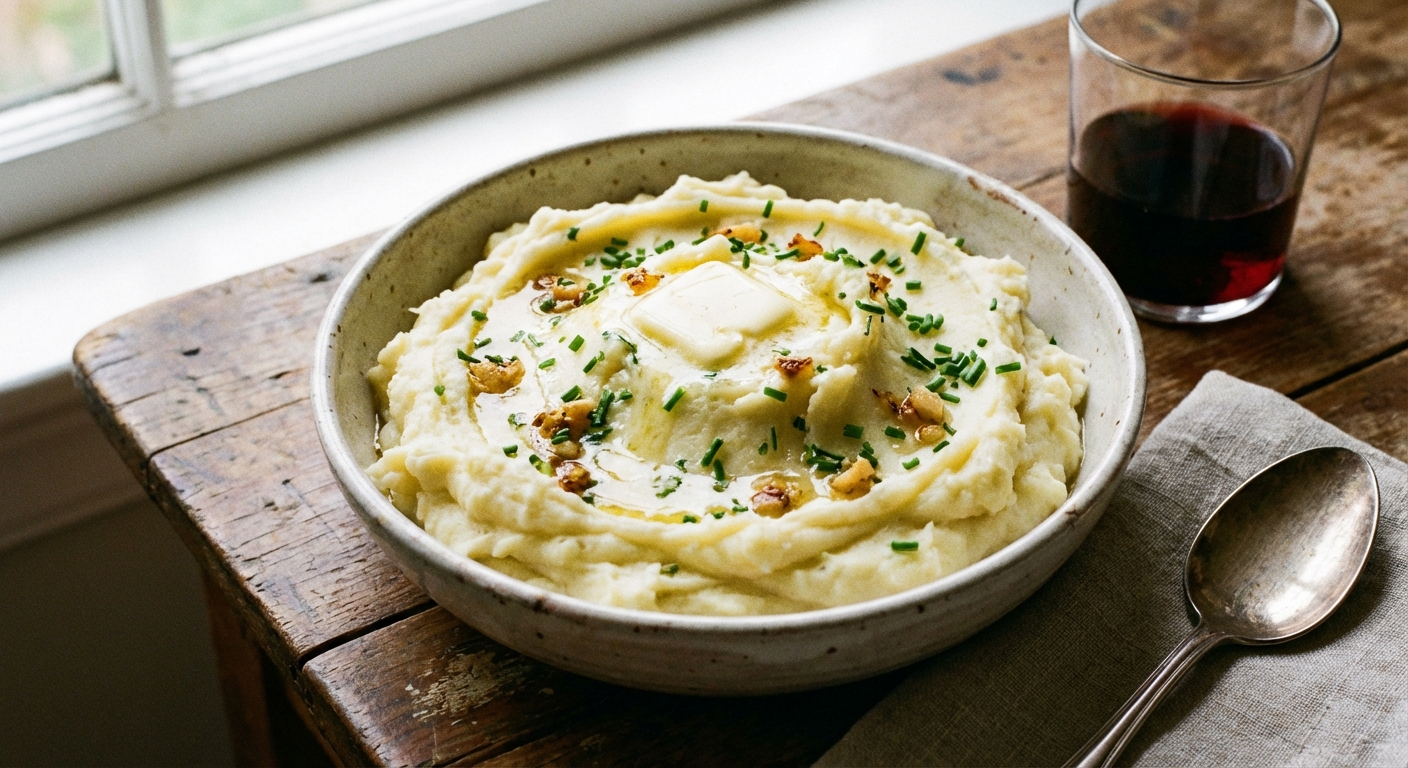 Creamy Garlic Mashed Potatoes