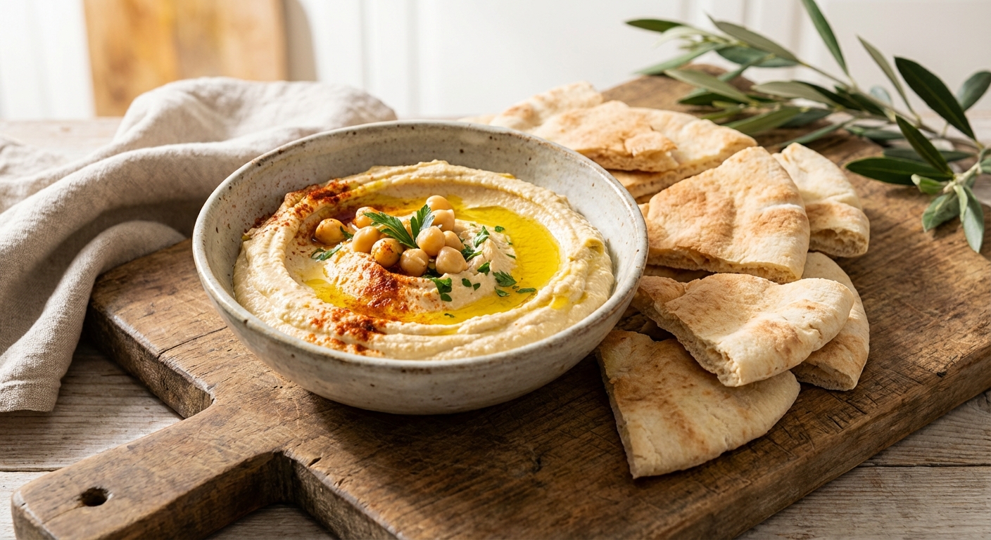 Creamy Homemade Hummus