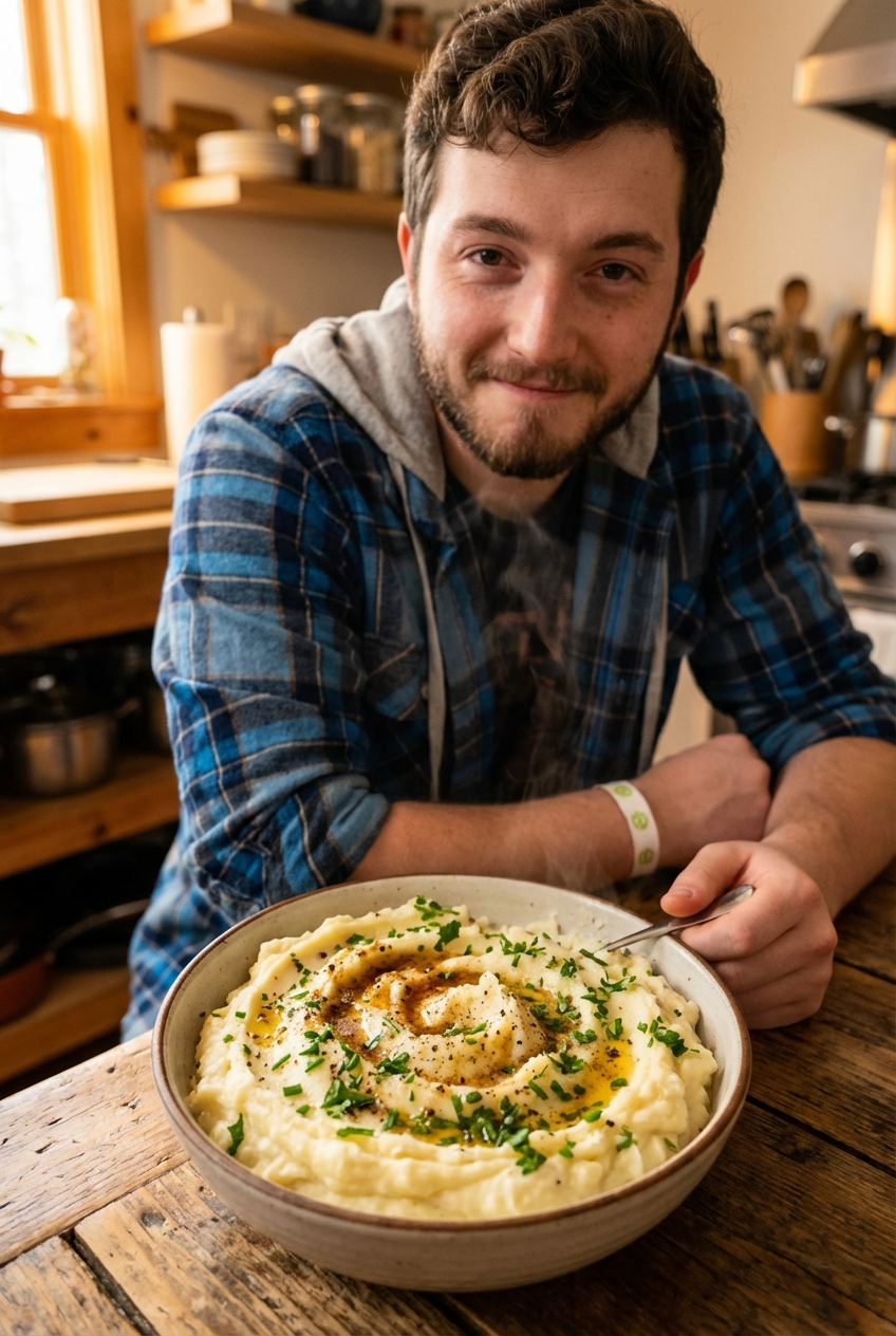 Earthy Browned Butter Mashed Potatoes
