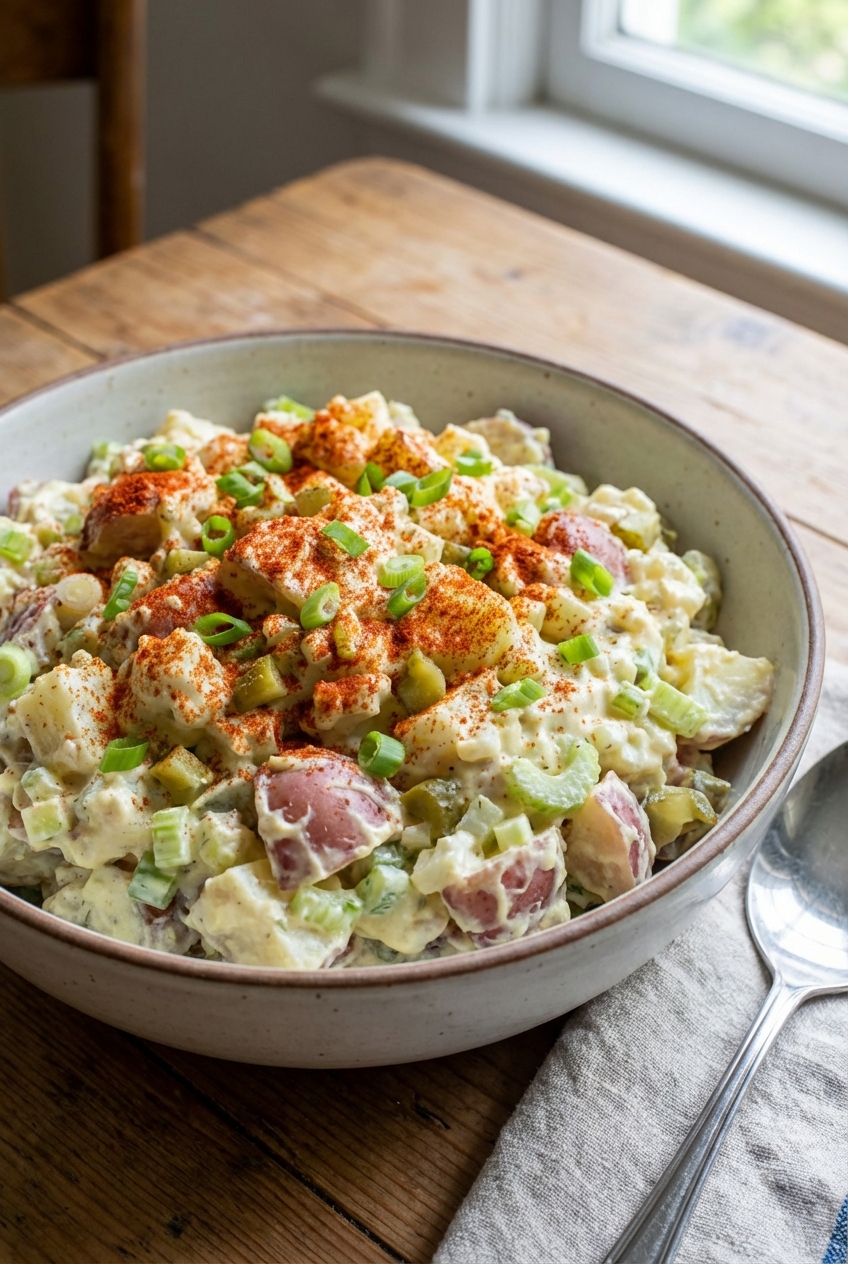 Classic Potato Salad (Creamy and Tangy)
