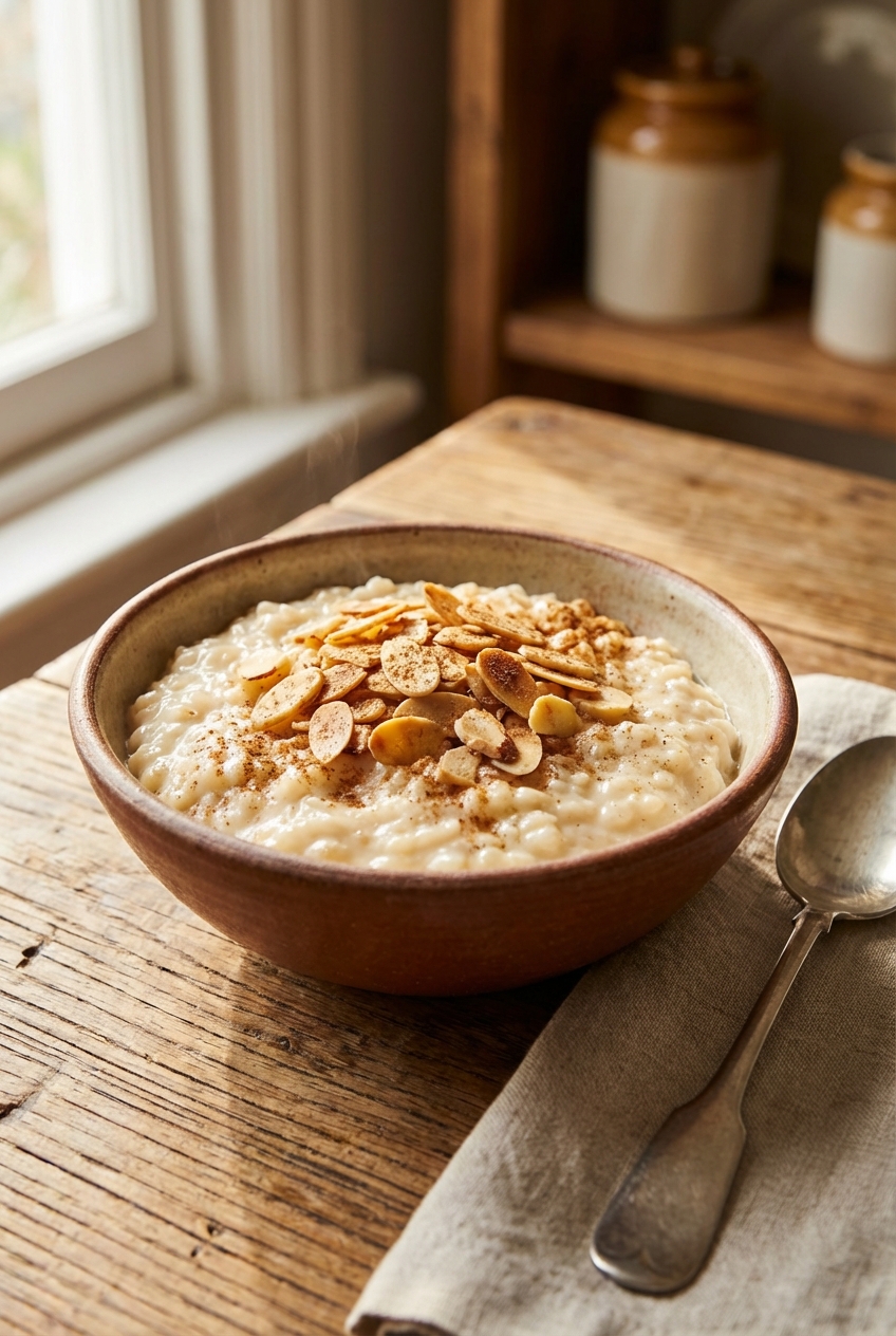 Effortless Nutty Rice Pudding