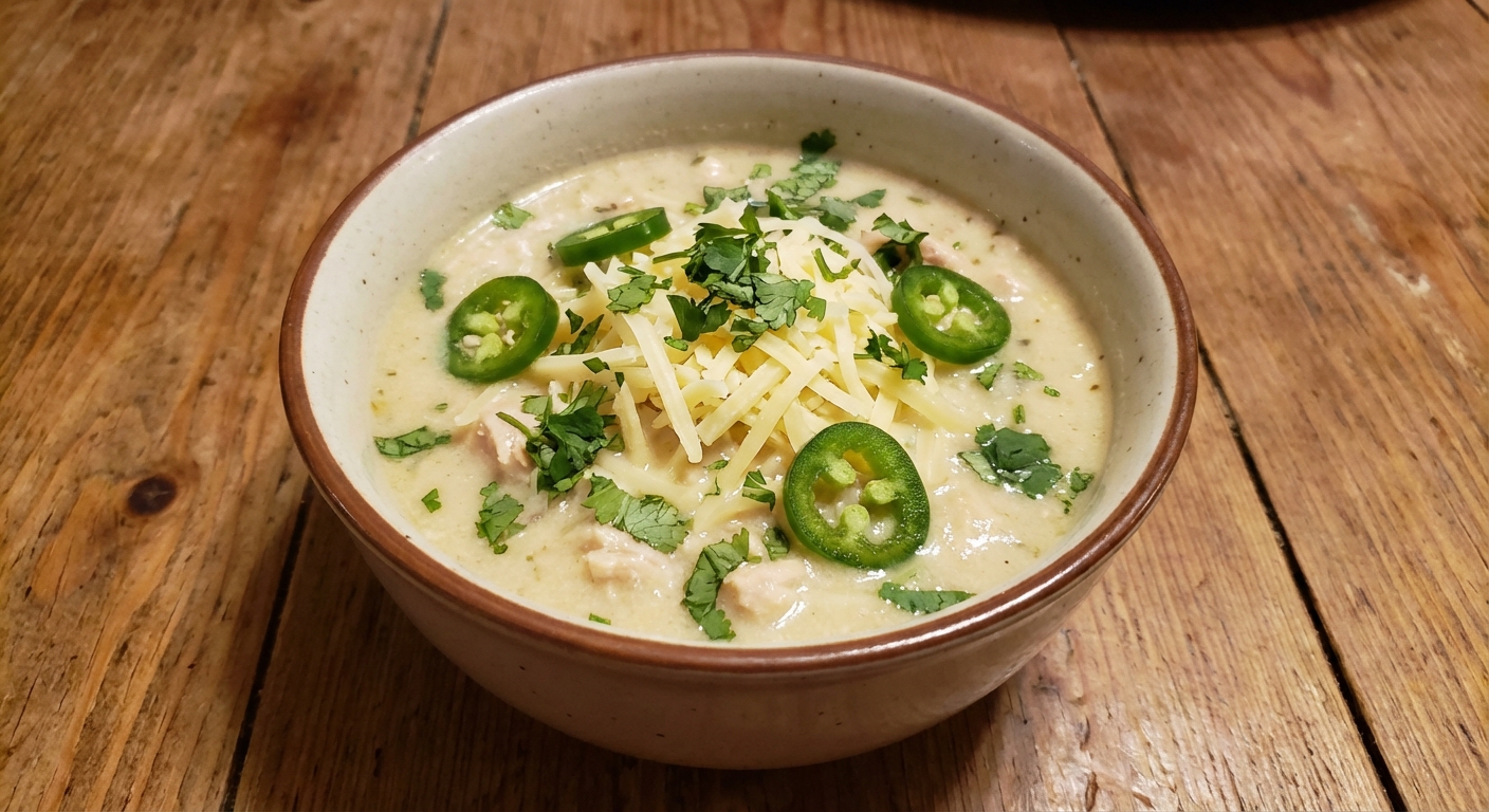 Creamy White Chicken Chili