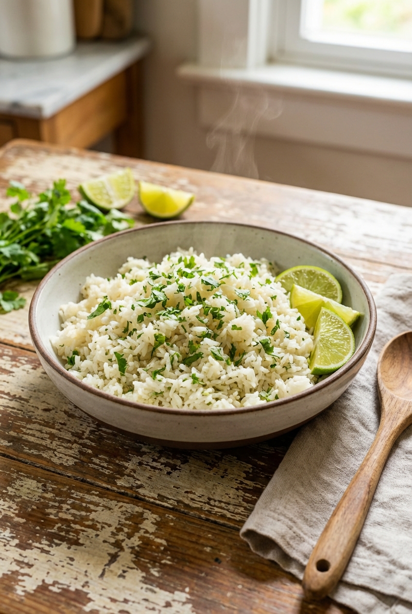 Wholesome Cilantro Lime Rice