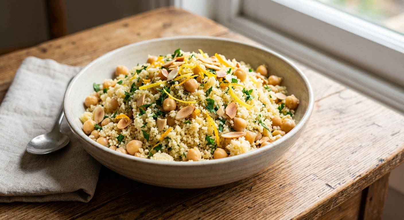 Earthy Couscous (Citrus-Kissed)