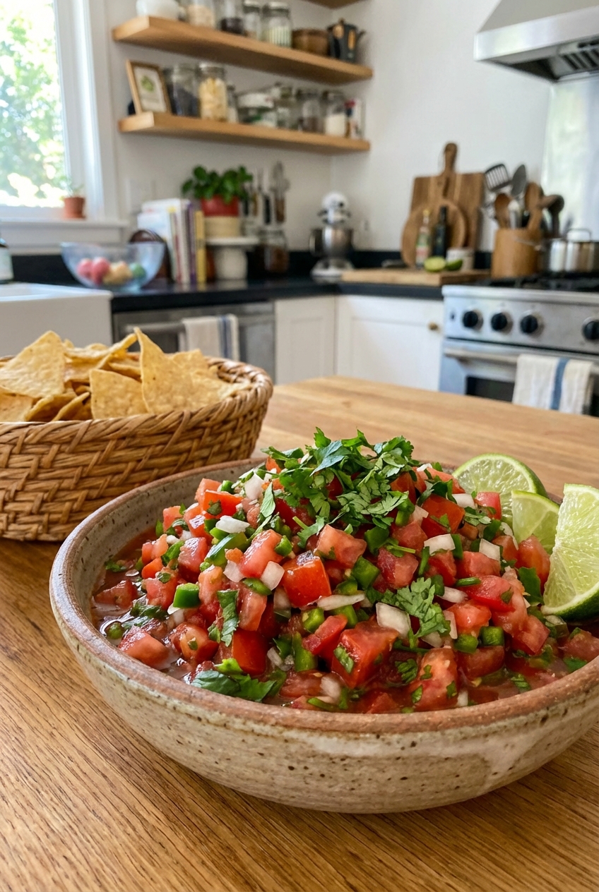 Fresh Salsa (Easy and Flavorful)