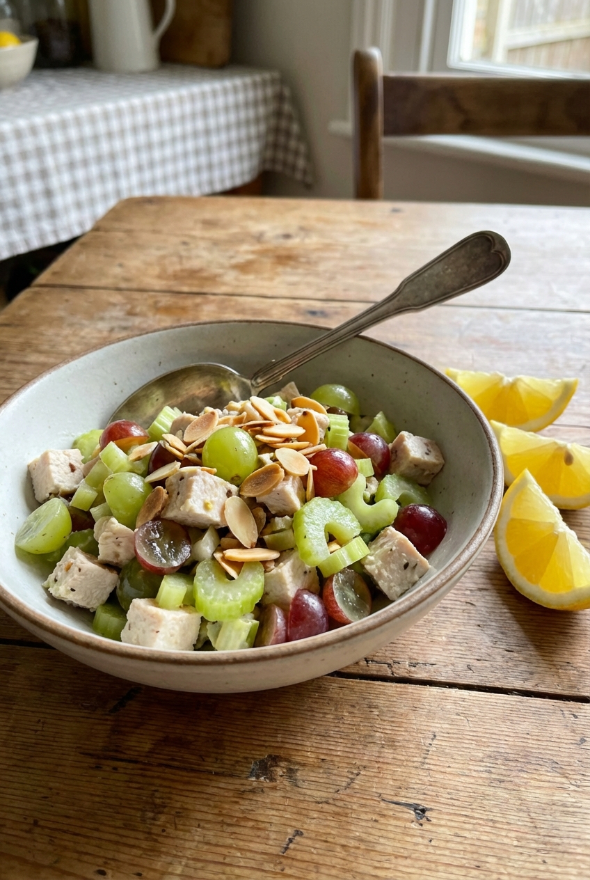 Spiced Simple Chicken Salad (Fruity and Bright)