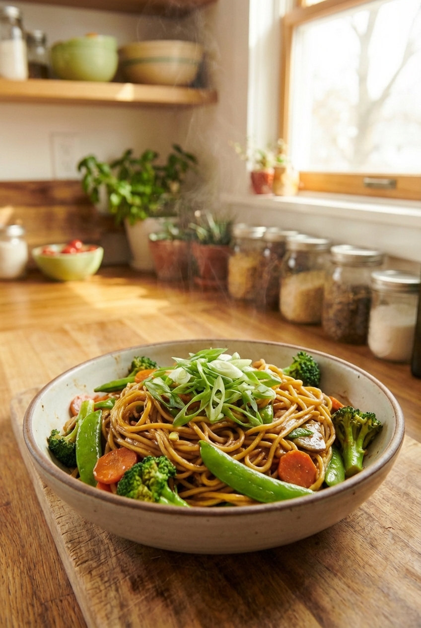Fresh Lo Mein (Sweet & Simple)