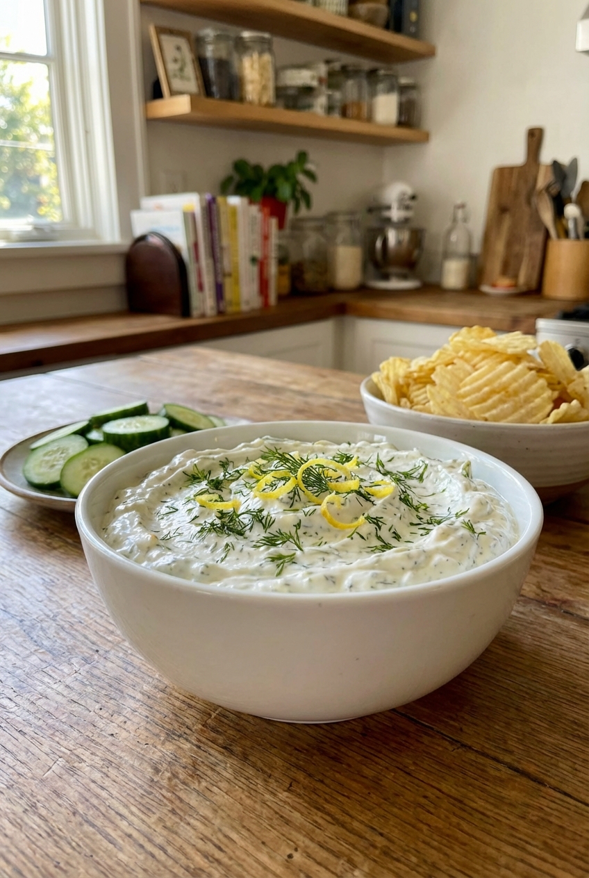 Fusion Dill Dip (Light and Fluffy)