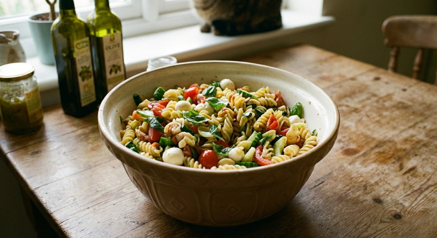 Simple Juicy Pasta Salad