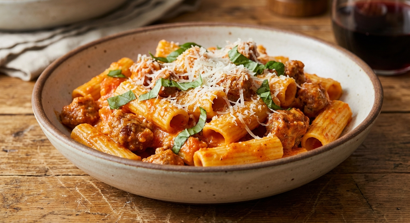 Hearty Italian Sausage Pasta