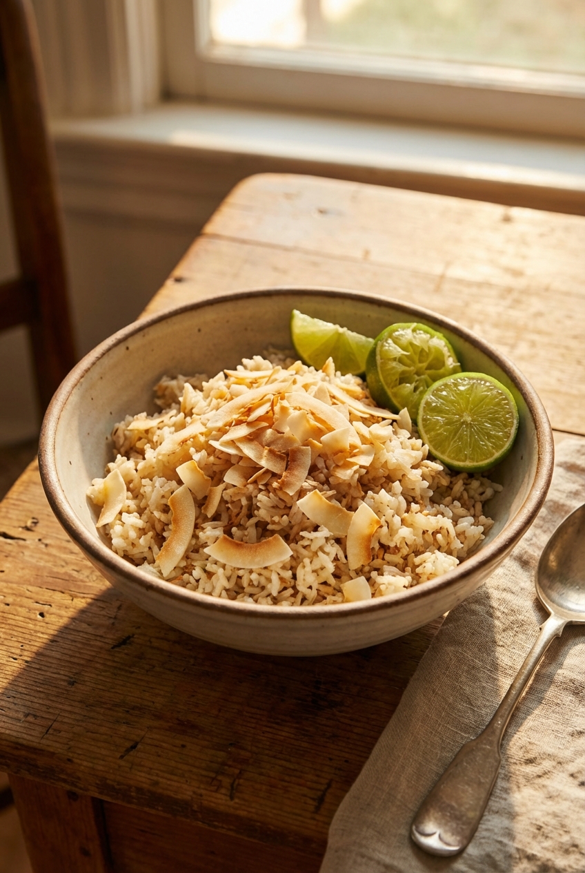 Rustic Coconut Rice