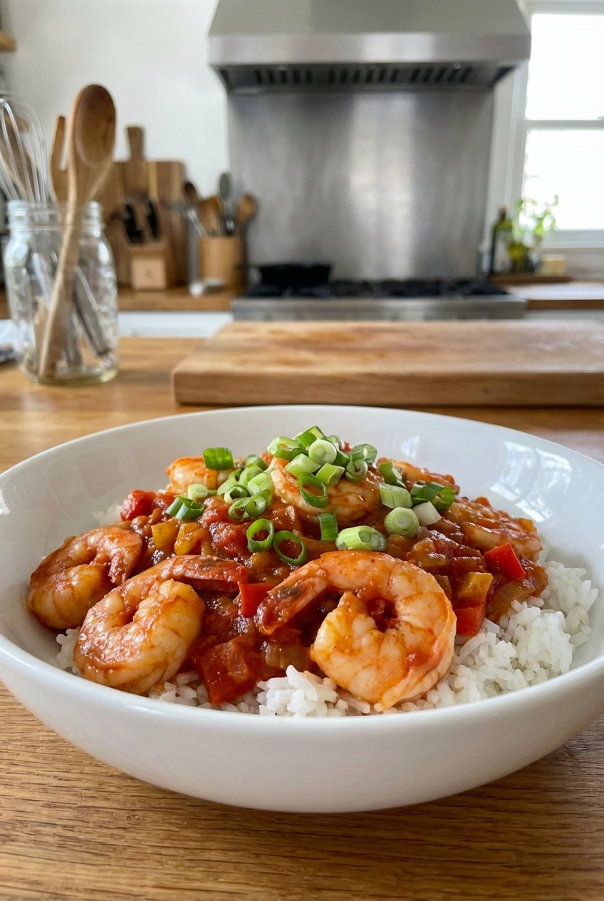 Weeknight Shrimp Creole