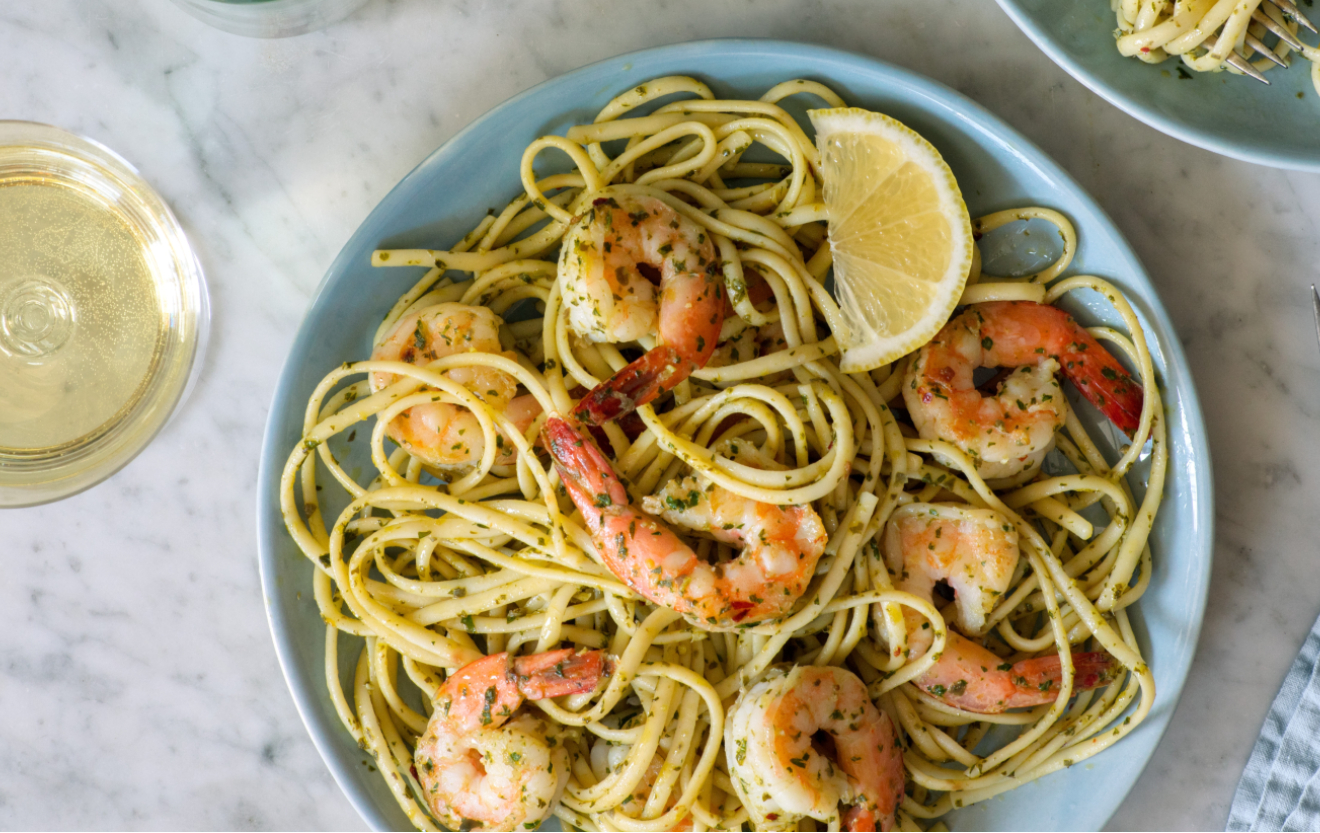 Shrimp Linguine