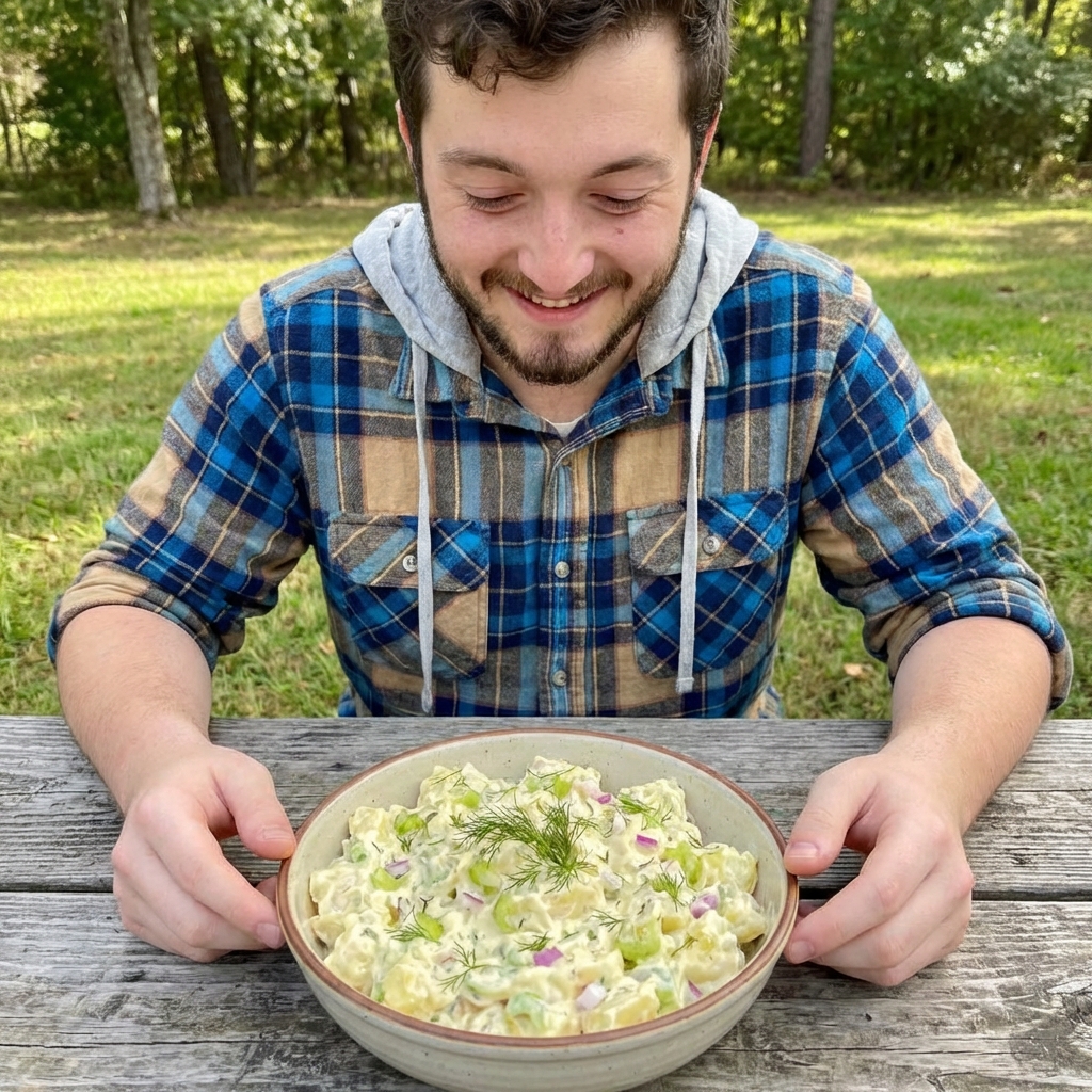 Savory Potato Salad (Silky and Smooth)