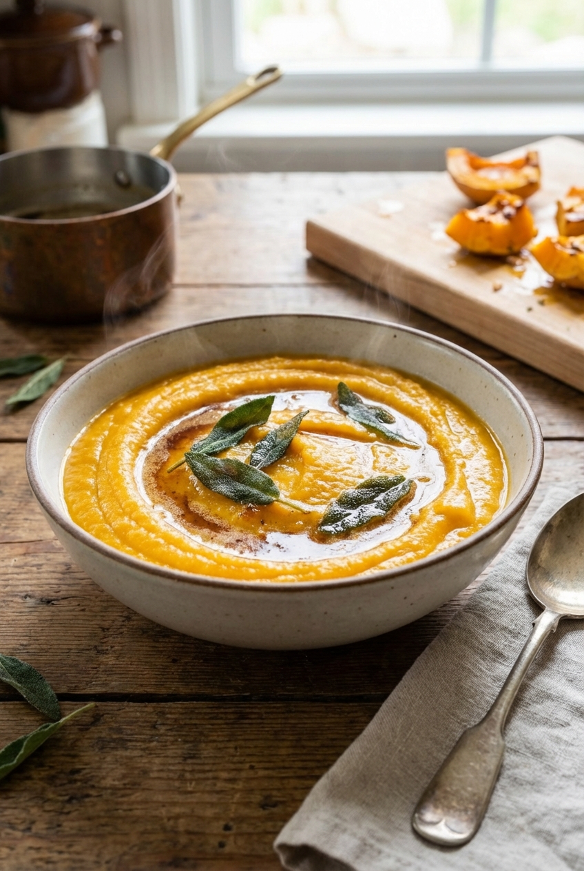 Gourmet Roasted Butternut Squash (Silky and Smooth)