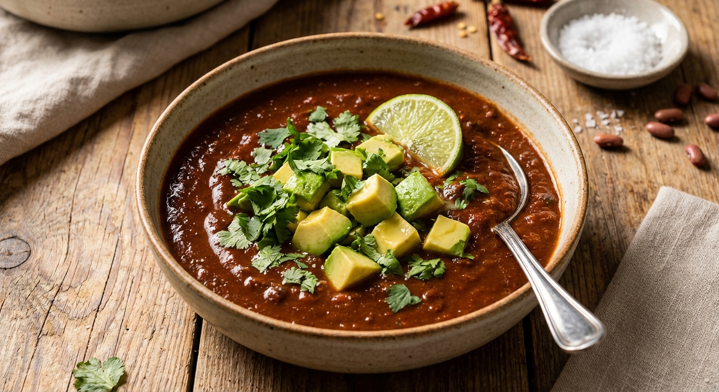 Silky Vegan Chili