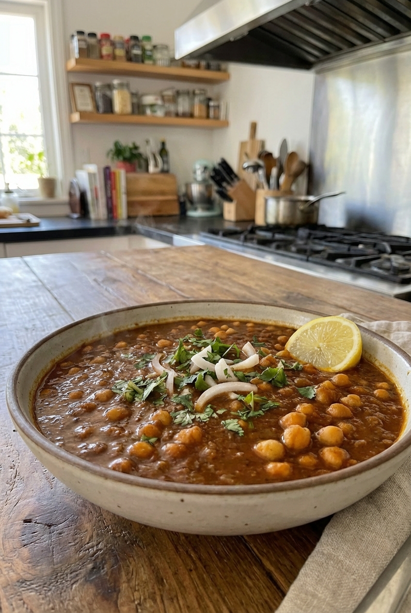 Spiced Chhole Masala (Smooth & Silky)