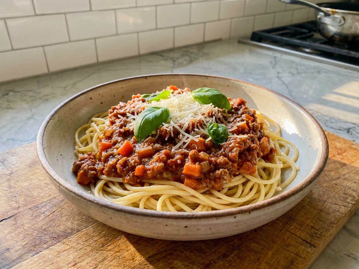 Classic Spaghetti Bolognese