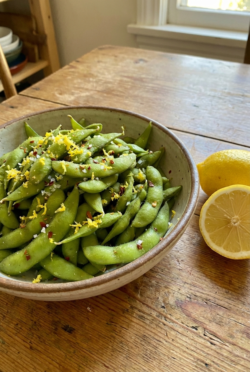 Bright & Citrusy Edamame