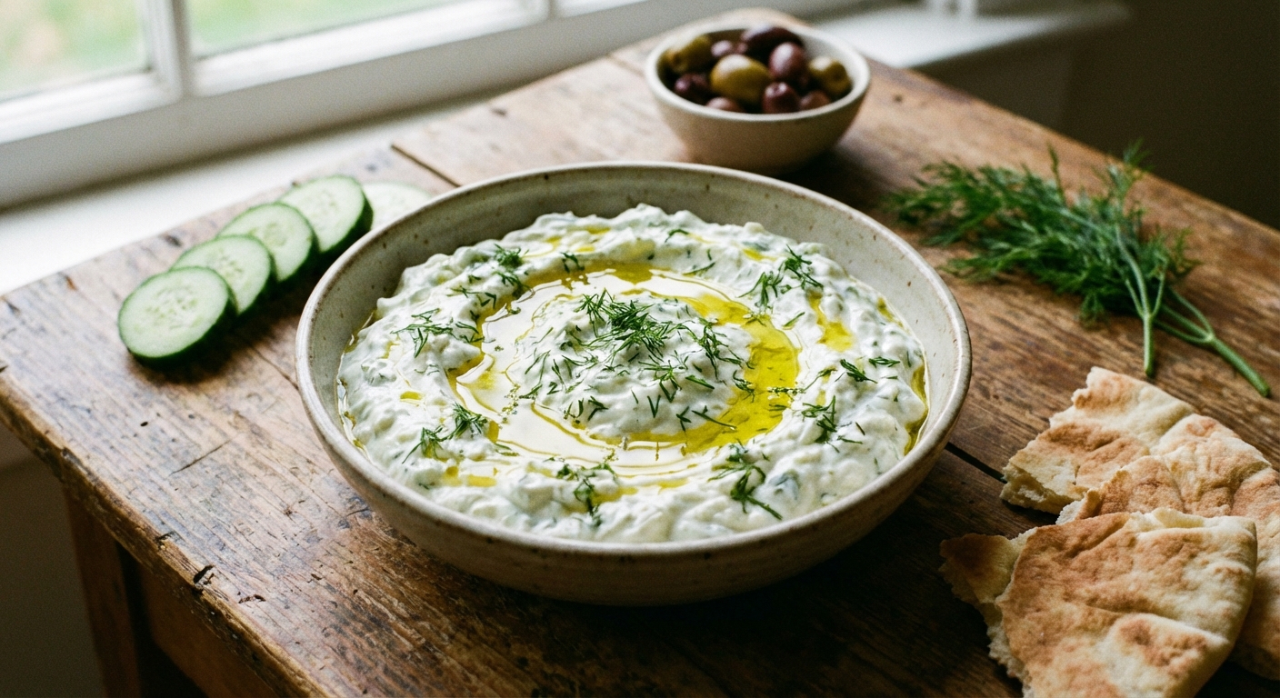 Authentic Greek Tzatziki Sauce
