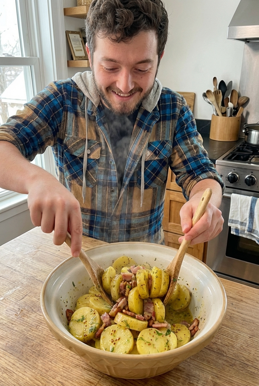 Luxurious German Potato Salad