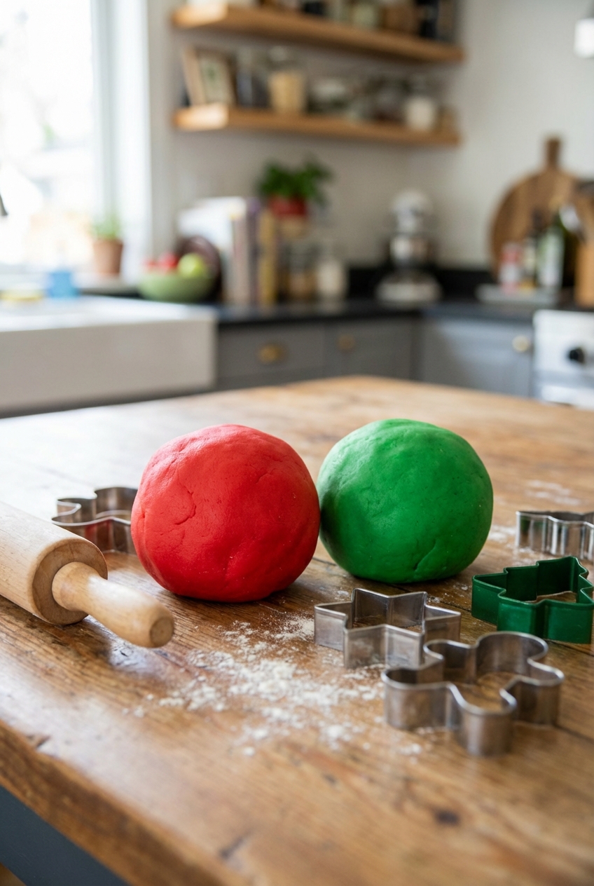 Citrus-Scented Festive Playdough