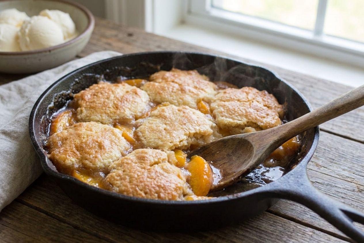 Southern Peach Cobbler