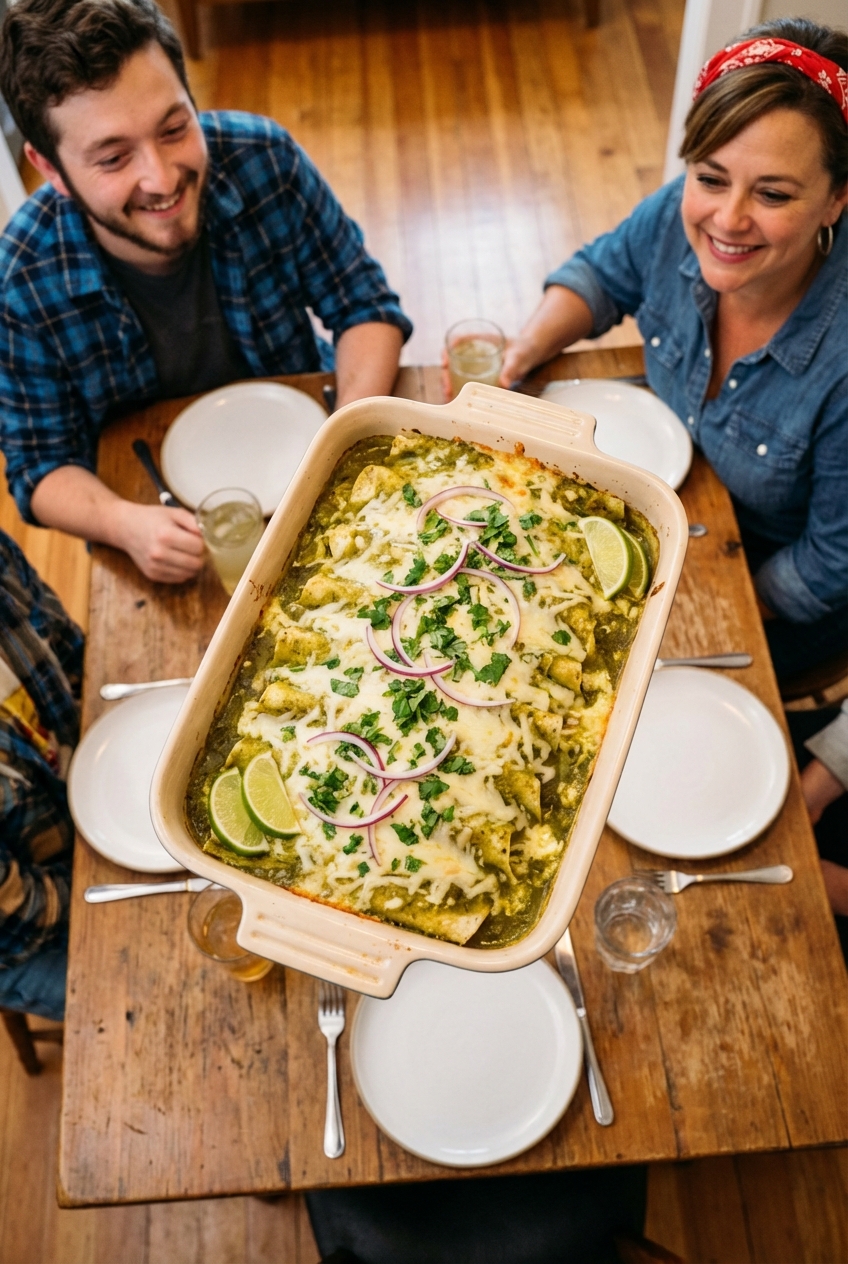 Gourmet Zesty Enchiladas