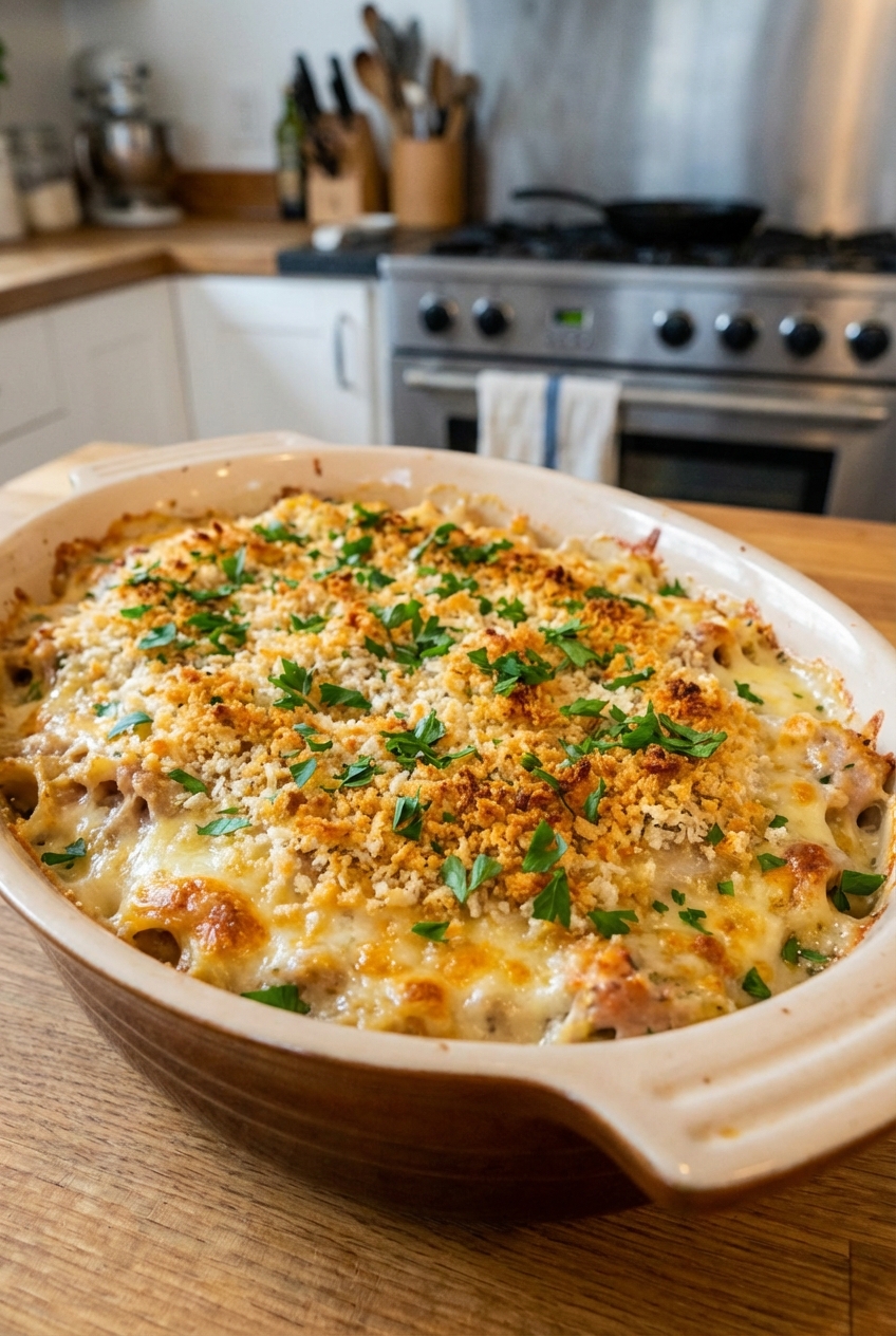 Homestyle Turkey Tetrazzini