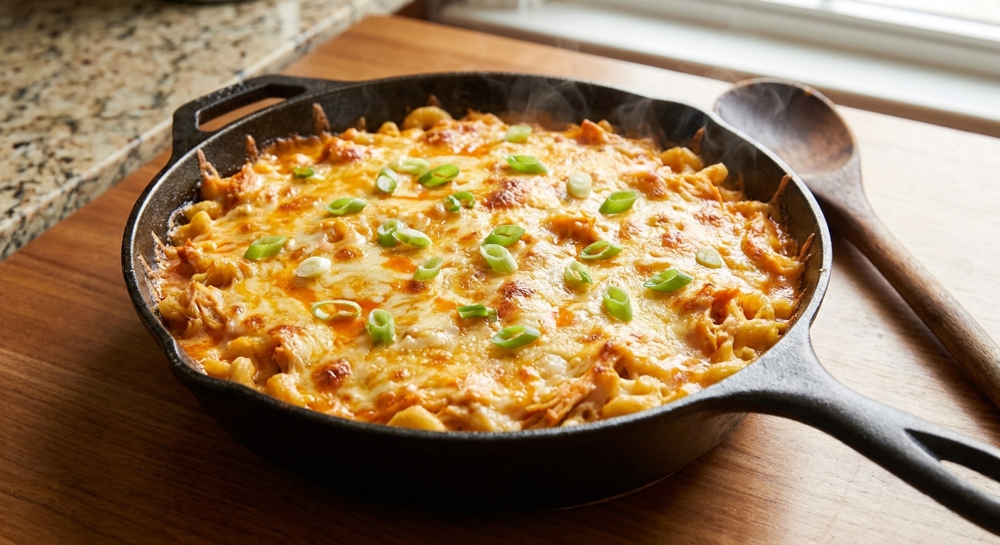 Buffalo Chicken Mac and Cheese