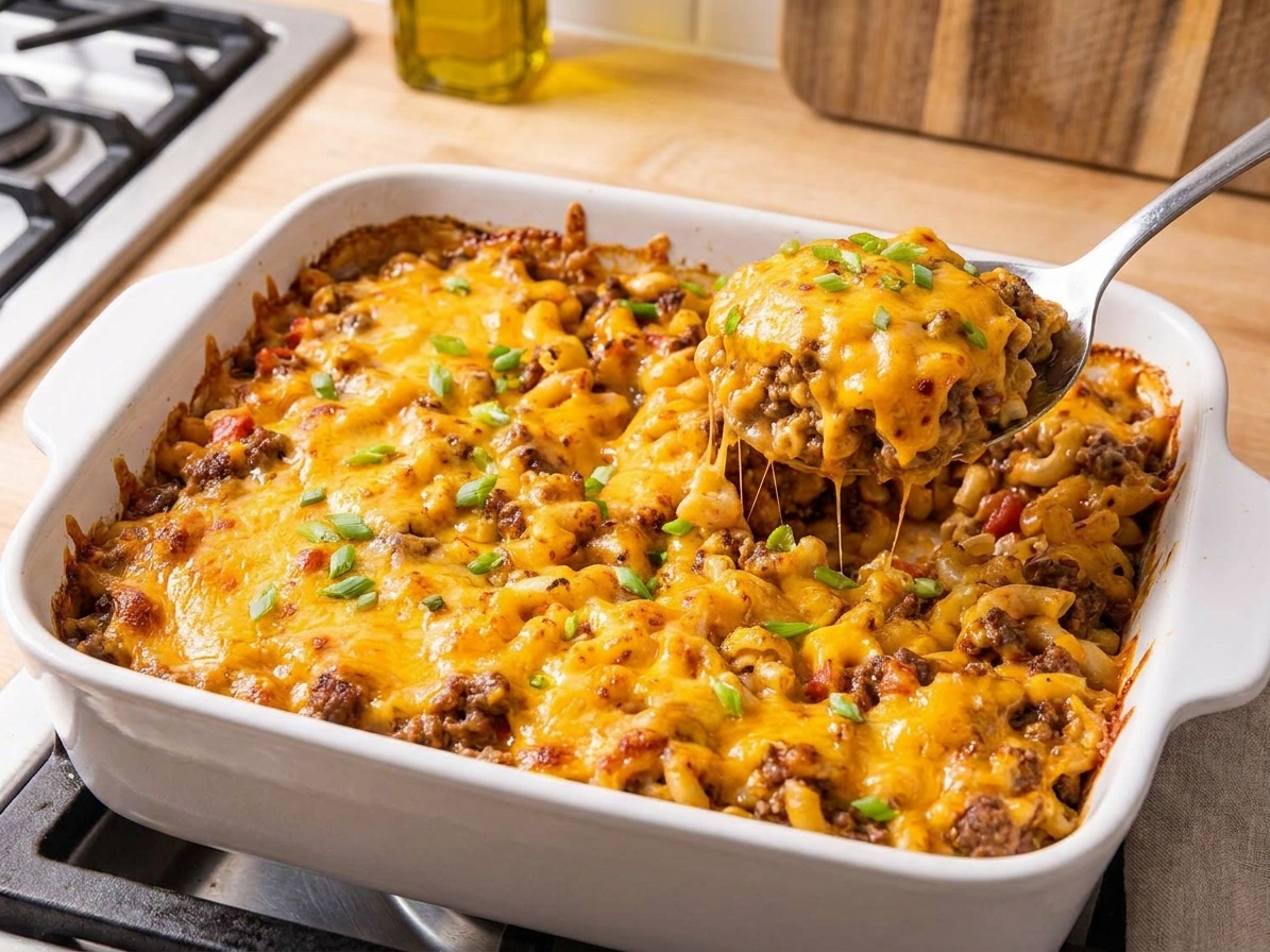 Cheeseburger Casserole
