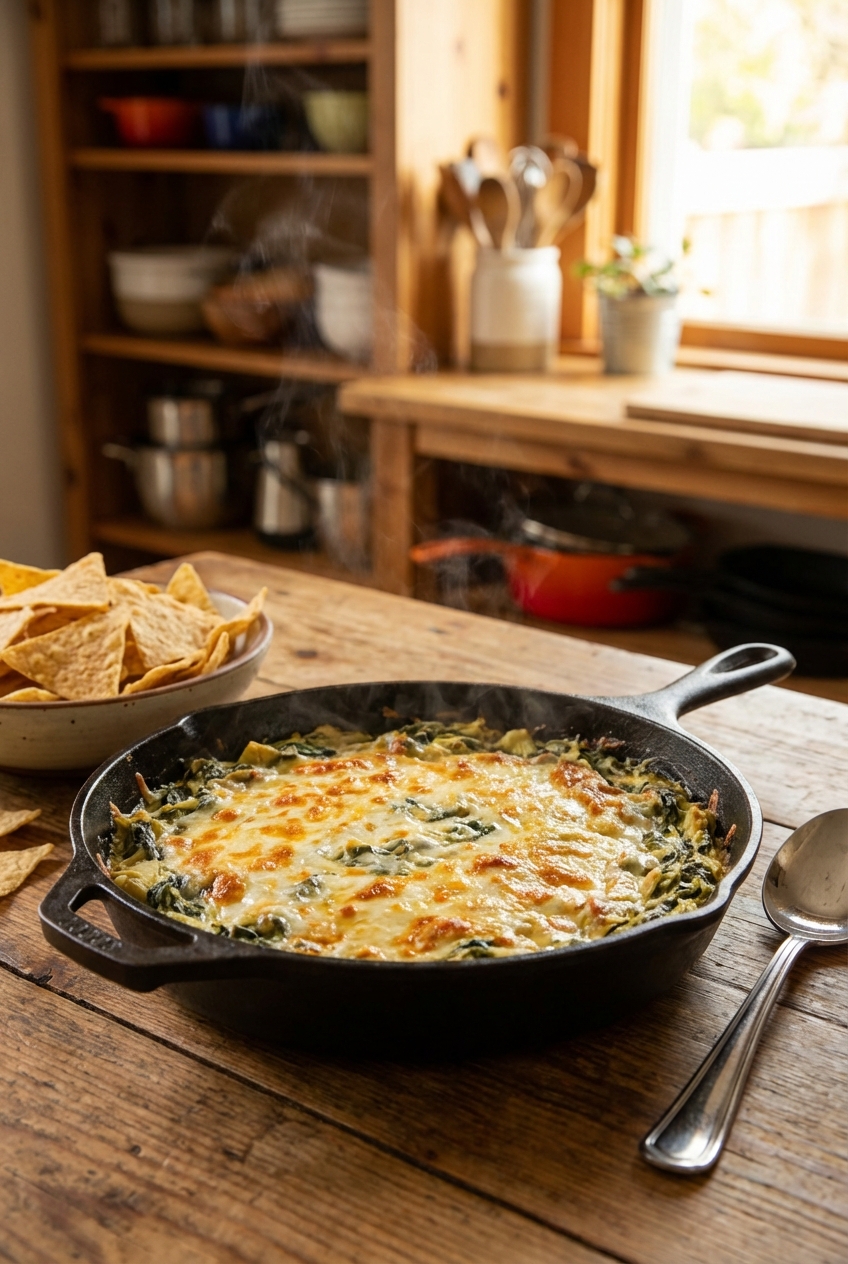 Homestyle Spinach Artichoke Dip