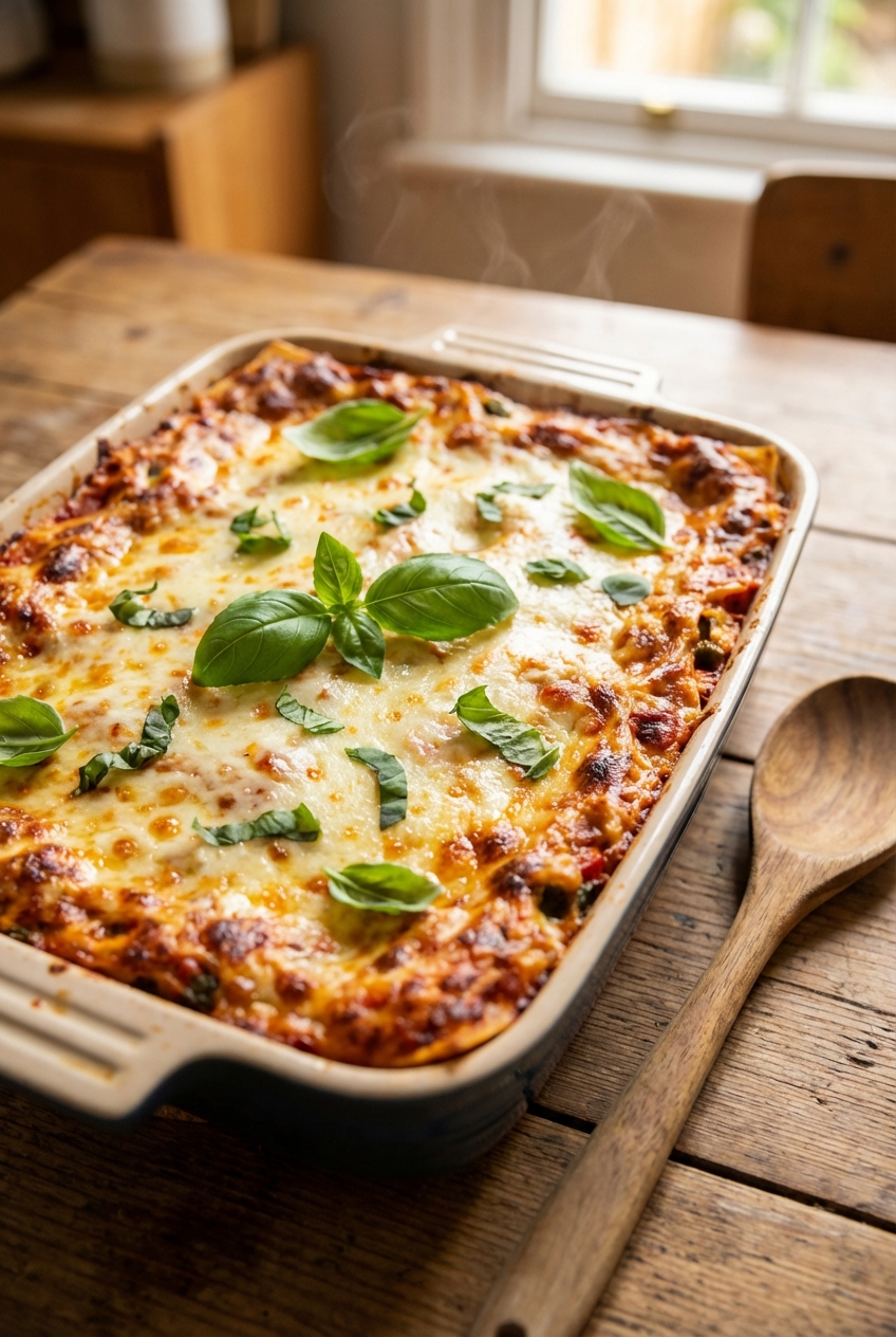 Vegetarian Lasagna (Zesty and Zingy)