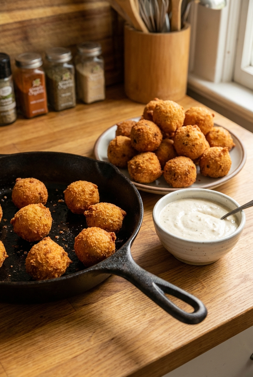 Weeknight Hush Puppies