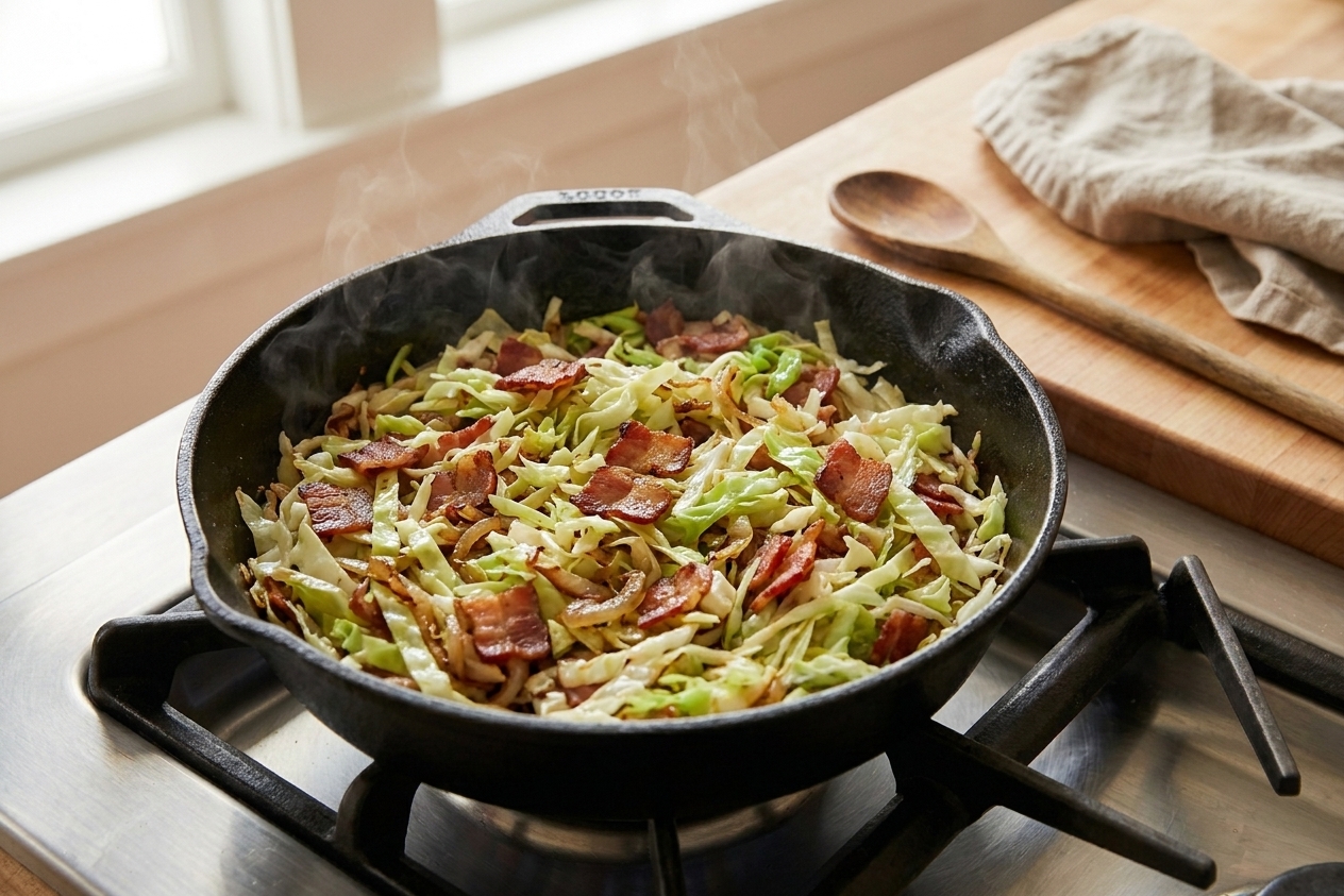 Southern Fried Cabbage