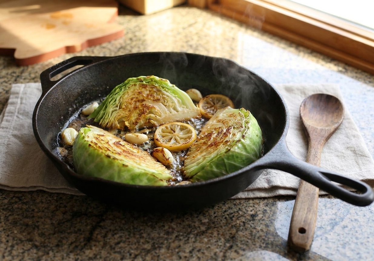 Buttery Skillet Cabbage